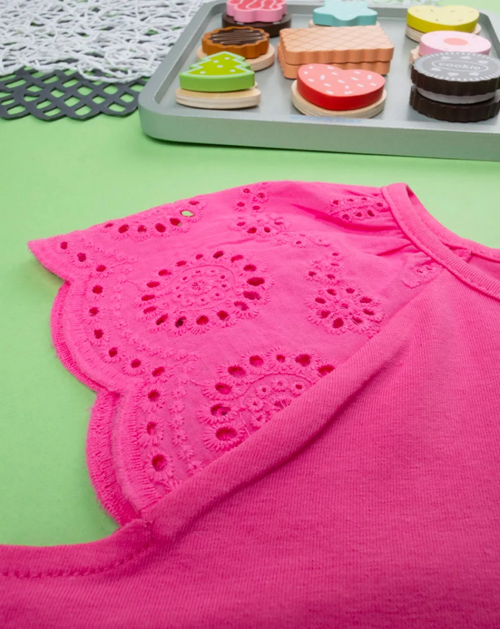 Prenatal Magliette E Camicie-T-Shirt Bimba Sangallo Rosa