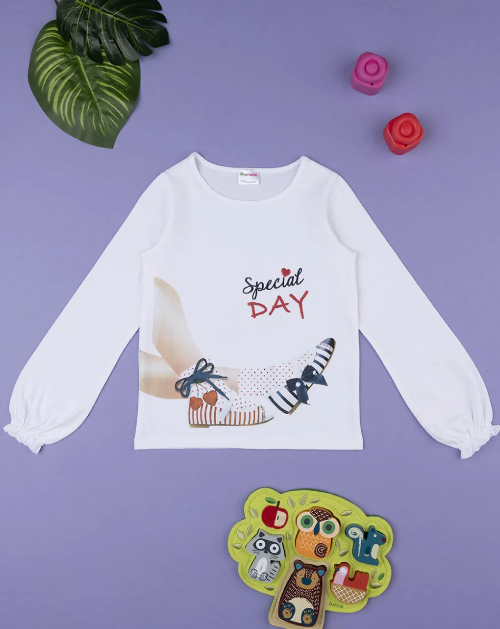Prenatal Magliette E Camicie-T-Shirt Bimba "Scarpine”