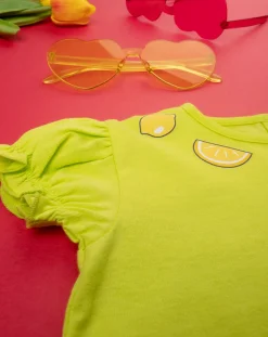 Prenatal Magliette Camicie E Body-T-Shirt Bimba Total Giallo