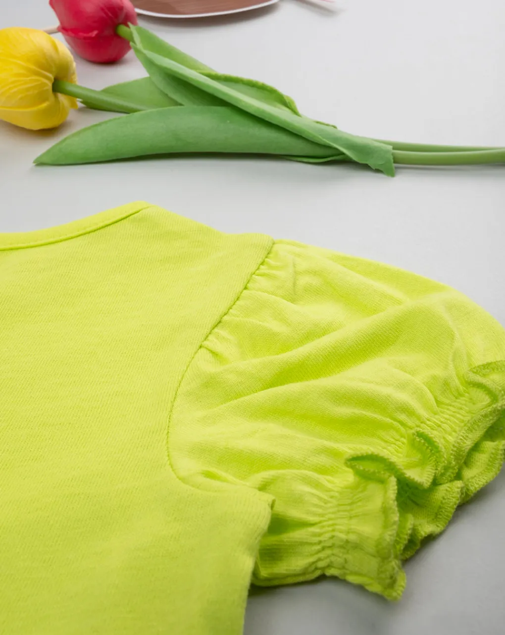 Prenatal Magliette Camicie E Body-T-Shirt Bimba Total Verde
