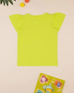Prenatal Magliette E Camicie-T-Shirt Bimba Verde Maniche Corte Basic