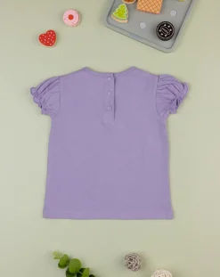 Prenatal Magliette Camicie E Body-T-Shirt Bimba Viola "Fruit”