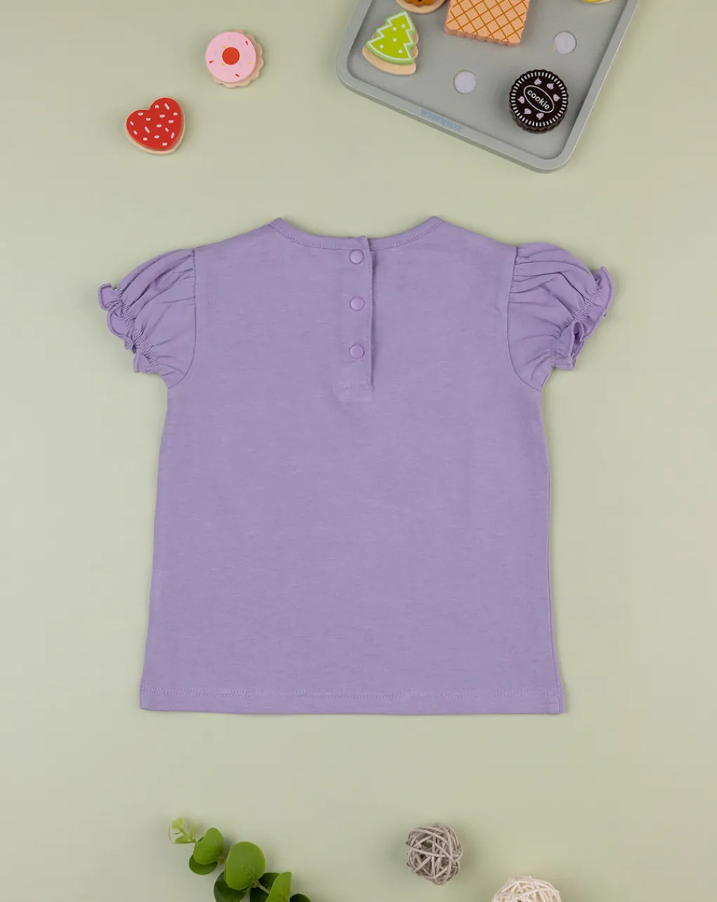 Prenatal Magliette Camicie E Body-T-Shirt Bimba Viola "Fruit”