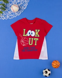 Prenatal Magliette Camicie E Body-T-Shirt Bimbo A Maniche Corte "Look Out”