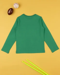Prenatal Magliette E Camicie-T-Shirt Bimbo "Baseball” Verde