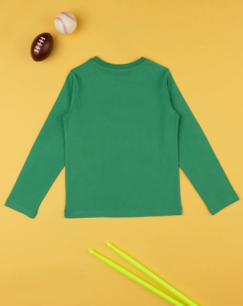 Prenatal Magliette E Camicie-T-Shirt Bimbo "Baseball” Verde