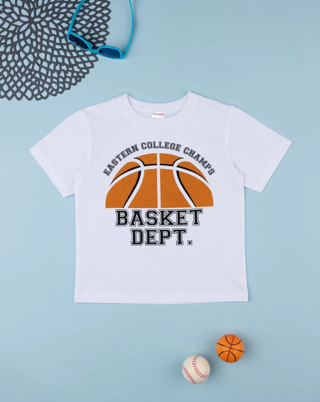 Prenatal Magliette E Camicie-T-Shirt Bimbo Basket