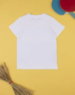Prenatal Magliette E Camicie-T-Shirt Bimbo Bianca