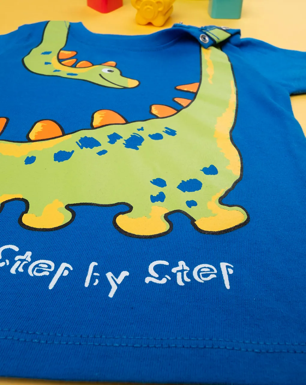 Prenatal Magliette Camicie E Body-T-Shirt Bimbo Blu "Dinosauri”