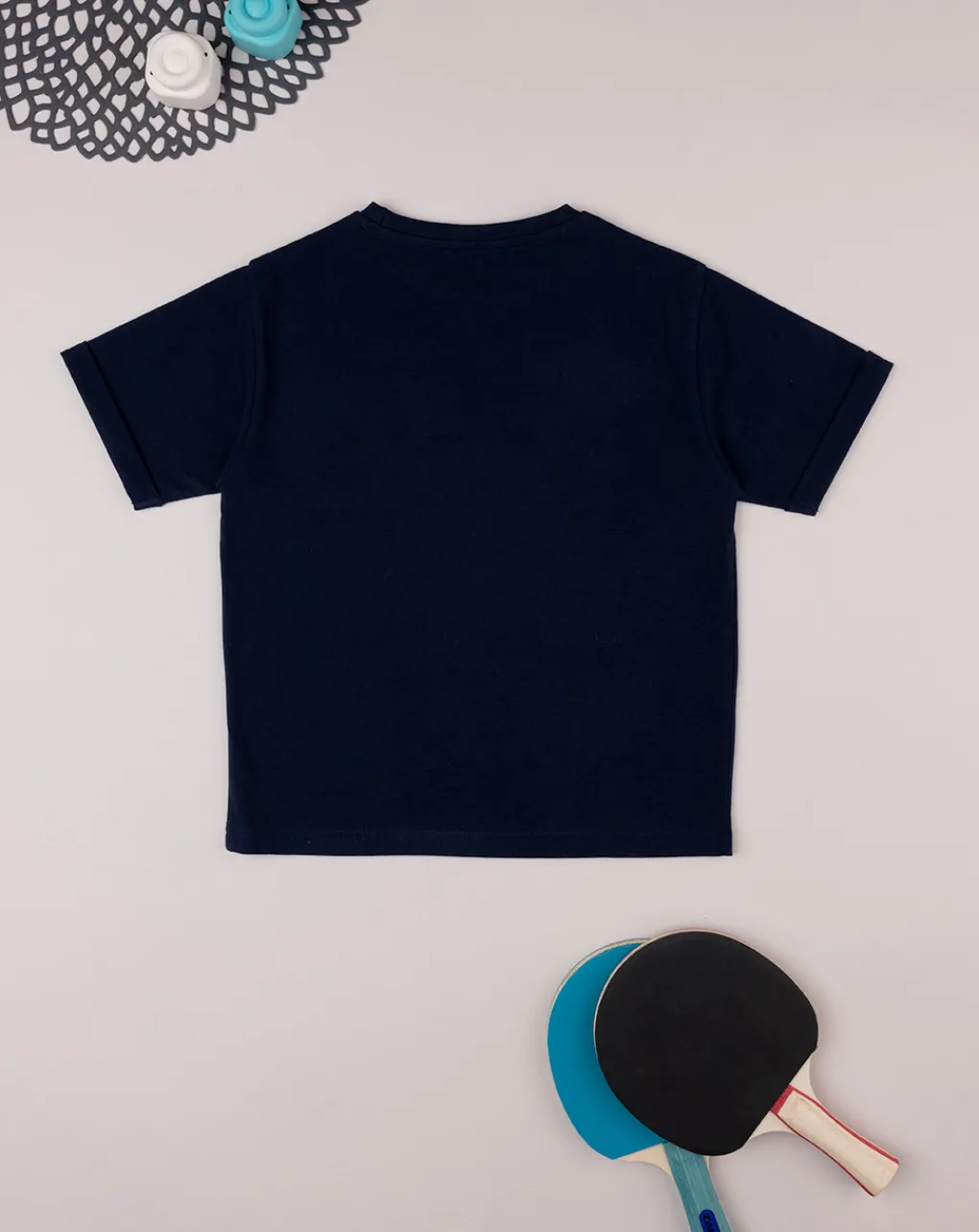 Prenatal Magliette E Camicie-T-Shirt Bimbo Blu Fake Taschino