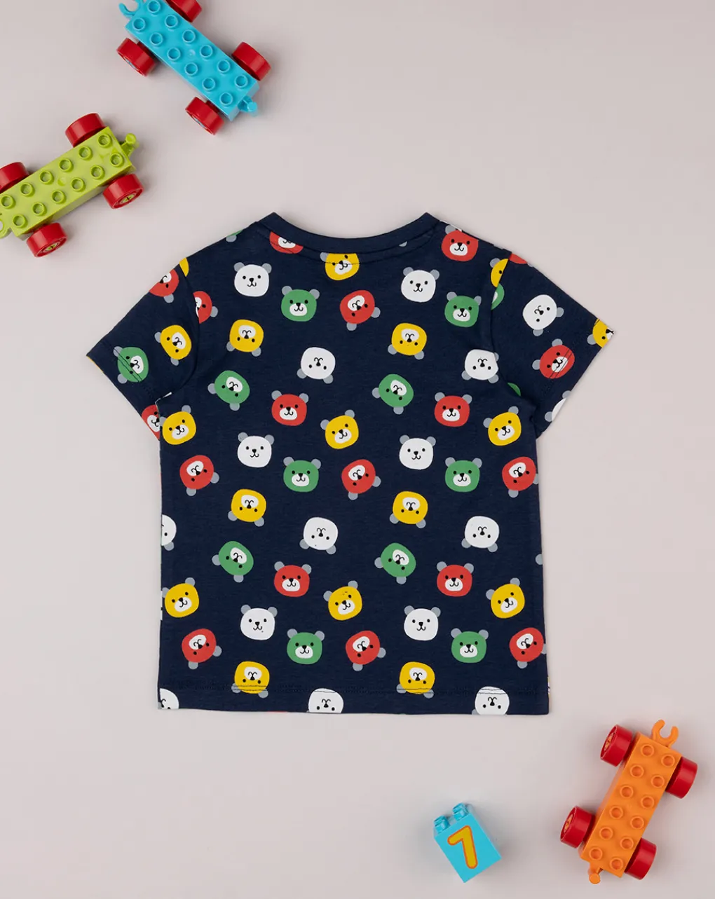 Prenatal Magliette Camicie E Body-T-Shirt Bimbo Blu "Teddy Colorati”