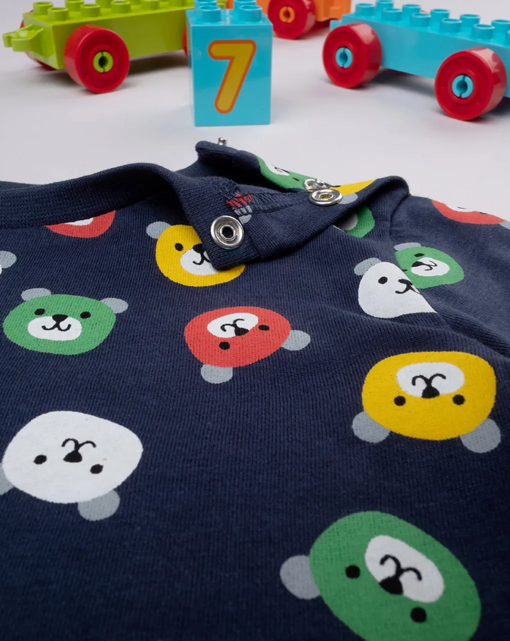 Prenatal Magliette Camicie E Body-T-Shirt Bimbo Blu "Teddy Colorati”