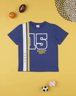 Prenatal Magliette E Camicie-T-Shirt Bimbo Blu/Gialla