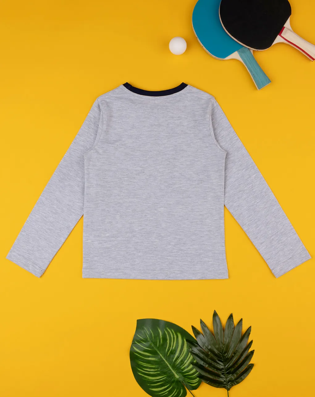 Prenatal Magliette E Camicie-T-Shirt Bimbo Grigia "Dino”