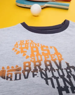 Prenatal Magliette E Camicie-T-Shirt Bimbo Grigia