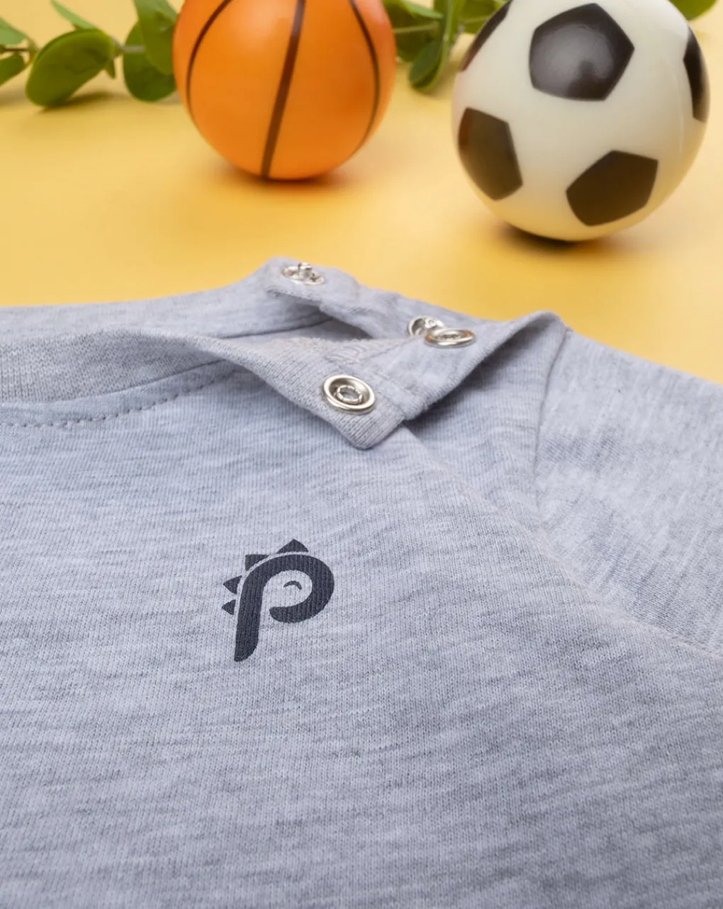 Prenatal Magliette Camicie E Body-T-Shirt Bimbo Grigio "”