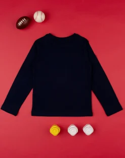 Prenatal Magliette E Camicie-T-Shirt Bimbo "High School” Nera/Rossa