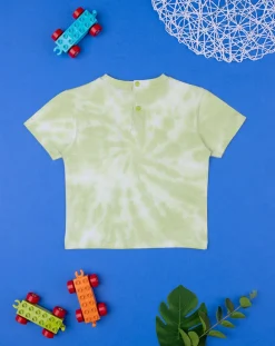 Prenatal Magliette Camicie E Body-T-Shirt Bimbo Tie-Dye Con Stampa