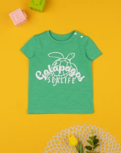 Prenatal Magliette Camicie E Body-T-Shirt Bimbo Verde 