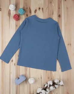 Prenatal Magliette E Camicie-T-Shirt Boy Total Azzurro