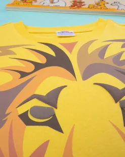 Prenatal Magliette E Camicie-T-Shirt Gialla Mezza Manica Da Bambino