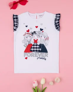 Prenatal Magliette E Camicie-T-Shirt Jersey Bimba Black/White