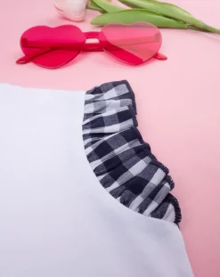 Prenatal Magliette E Camicie-T-Shirt Jersey Bimba Black/White