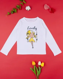 Prenatal Magliette E Camicie-T-Shirt Jersey Bimba "Lovely”