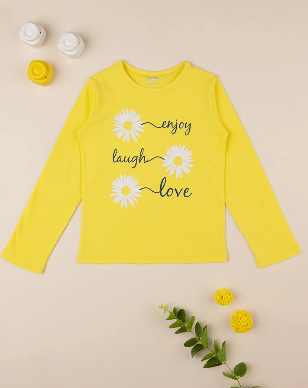 Prenatal Magliette E Camicie-T-Shirt Jersey Bimba "Margherite”