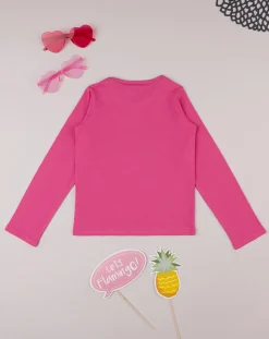 Prenatal Magliette E Camicie-T-Shirt Jersey Bimba Rosa