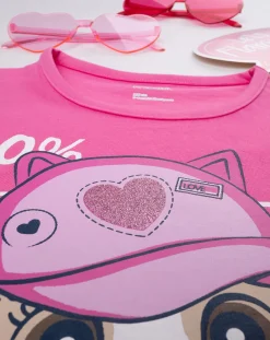 Prenatal Magliette E Camicie-T-Shirt Jersey Bimba Rosa