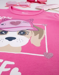 Prenatal Magliette E Camicie-T-Shirt Jersey Bimba Rosa