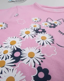 Prenatal Magliette E Camicie-T-Shirt Jersey Bimba Rosa
