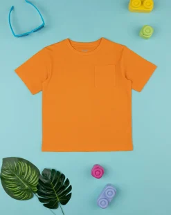 Prenatal Magliette E Camicie-T-Shirt Maniche Corte Bambino Basica Arancione