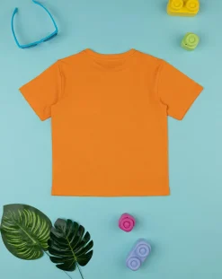 Prenatal Magliette E Camicie-T-Shirt Maniche Corte Bambino Basica Arancione