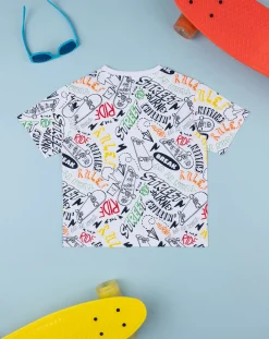 Prenatal Magliette E Camicie-T-Shirt Maniche Corte Bambino Street