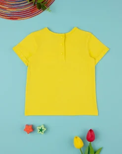 Prenatal Magliette Camicie E Body-T-Shirt Maniche Corte Bimba Gialla