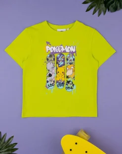 Prenatal Magliette E Camicie-T-Shirt Maniche Corte Pokemon Bambino