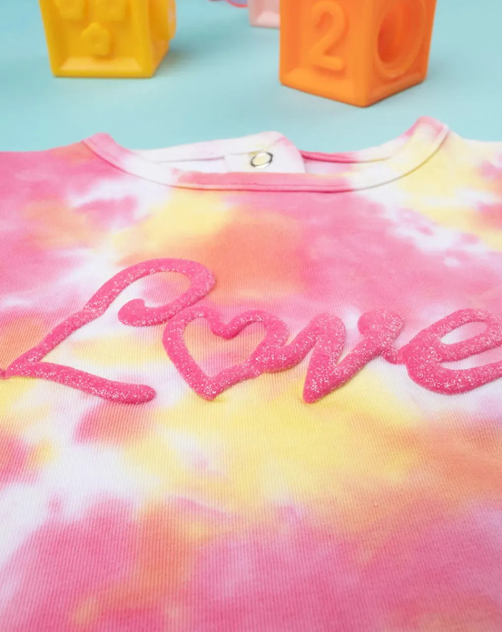 Prenatal Magliette Camicie E Body-T-Shirt Maniche Corte Tie-Dye Bimba