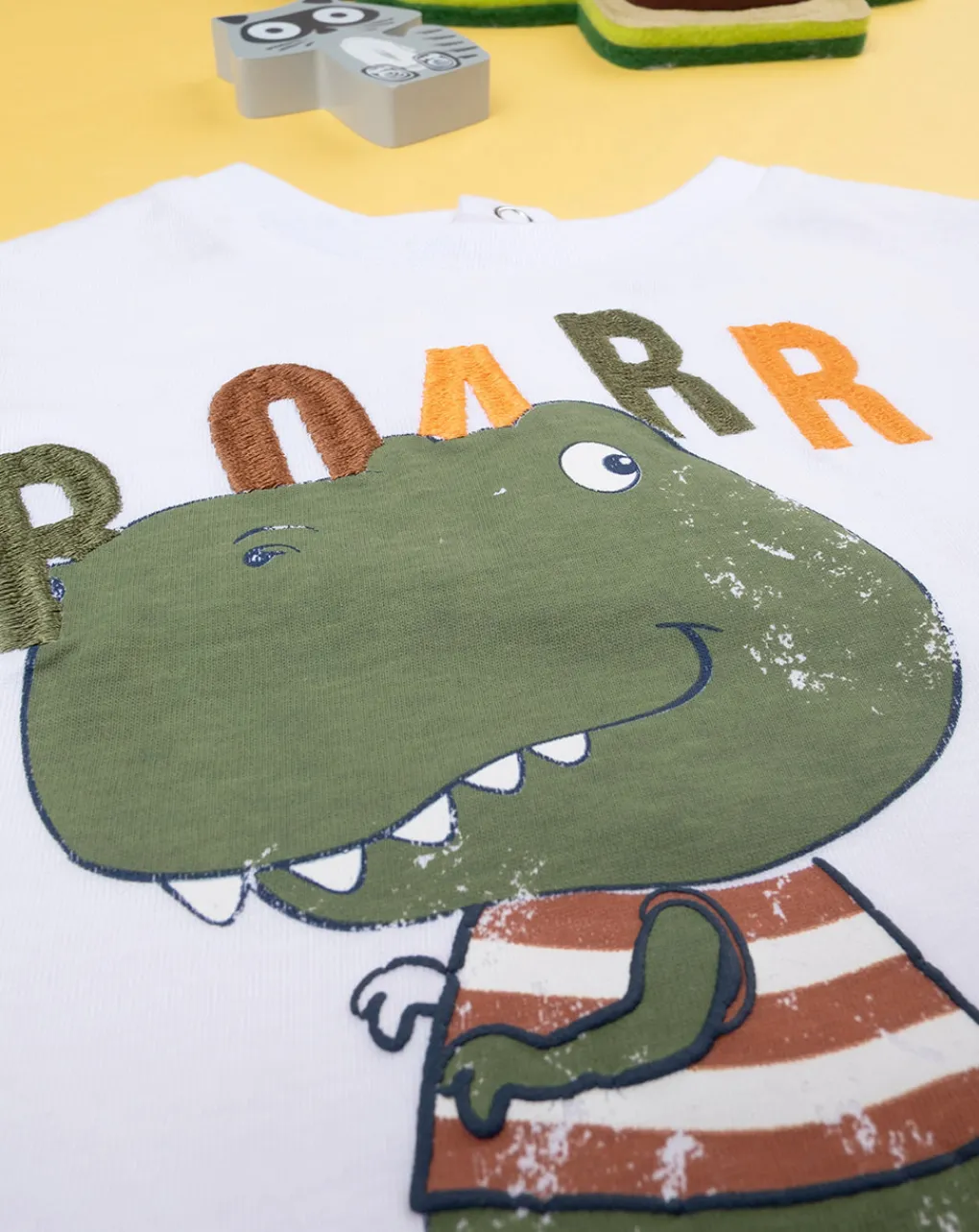 Prenatal Magliette Camicie E Body-T-Shirt Maniche Lunghe Bimbo "Dino”