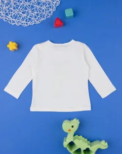 Prenatal Magliette Camicie E Body-T-Shirt Maniche Lunghe Bimbo "Number One”