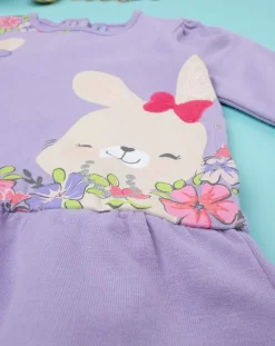 Prenatal Maglioni E Cardigan-T-Shirt Maniche Lunghe Bimba Lilla 