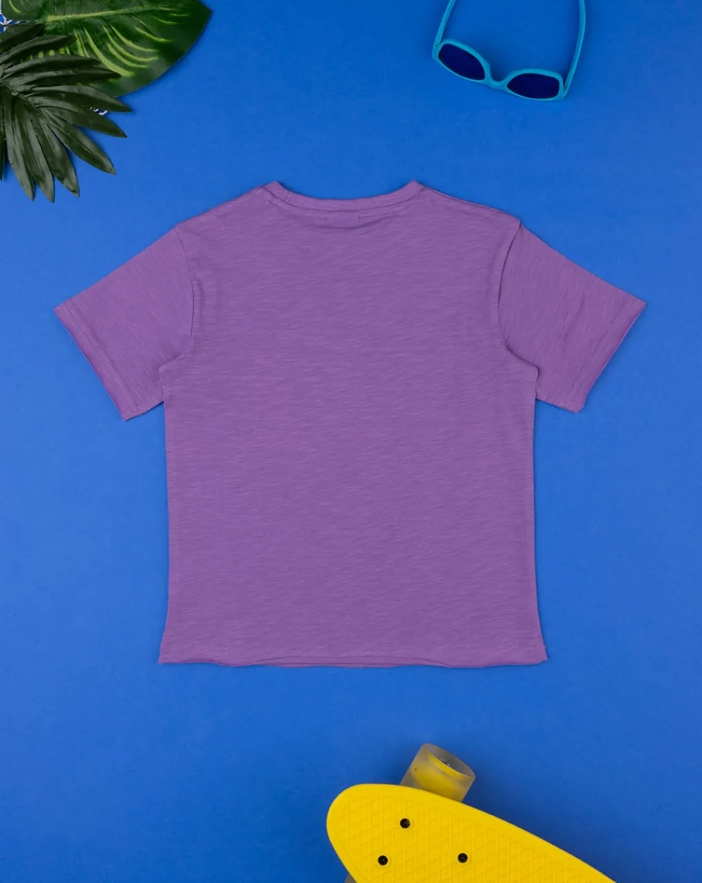 Prenatal Magliette E Camicie-T-Shirt Mezza Manica Bambino Lilla "Alhoa”