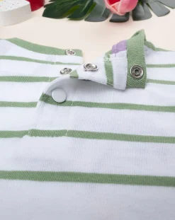 Prenatal Magliette Camicie E Body-T-Shirt Rigata Maniche Corte Da Bambino