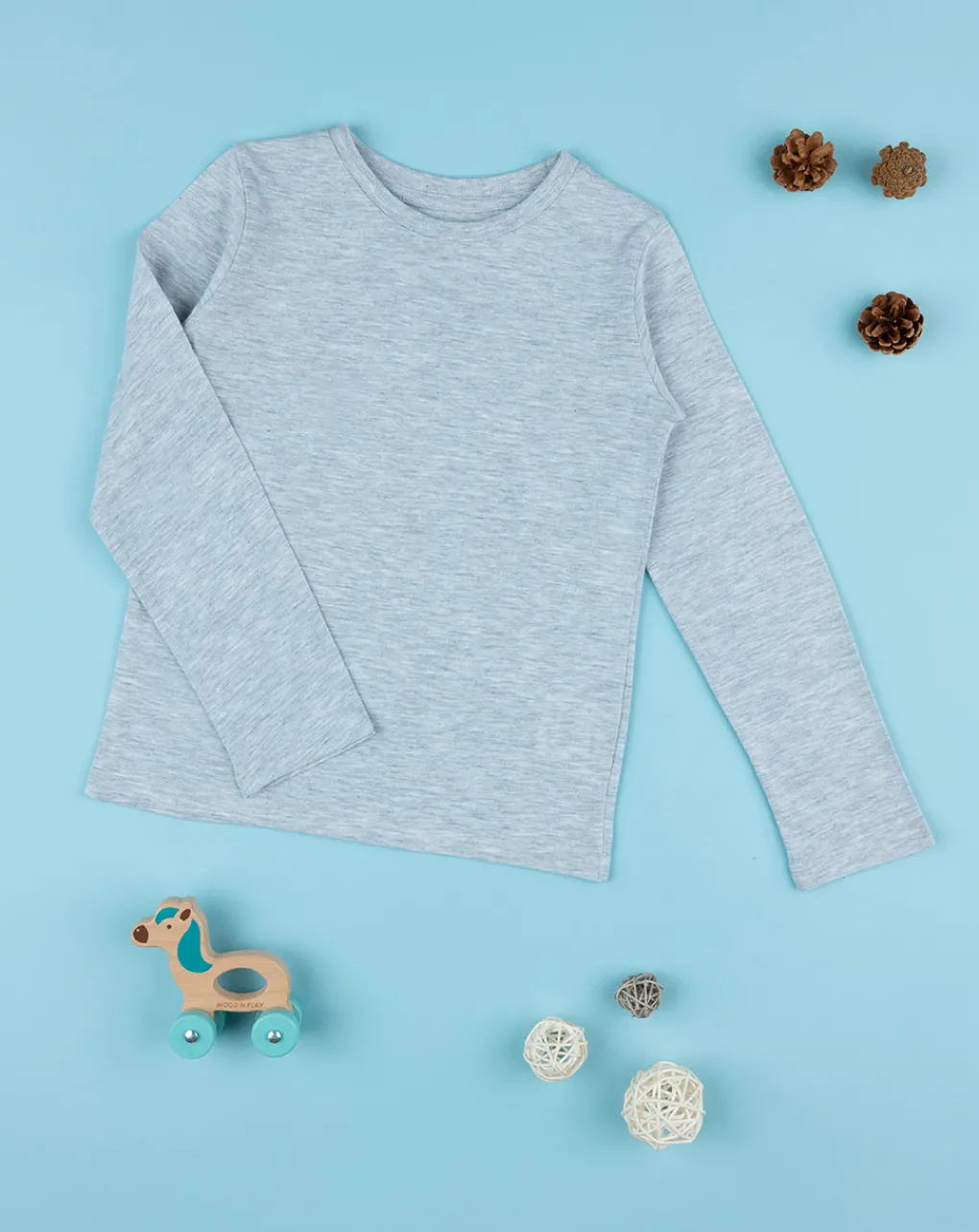 Prenatal Magliette E Camicie-T-Shirt Total Gray