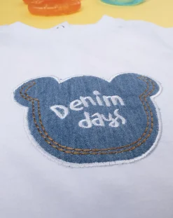 Prenatal Abiti Completi E Tutine-Tutina Bicolor Denim Bimbo
