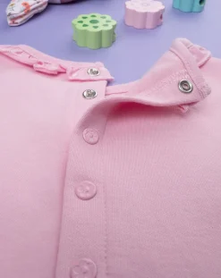 Prenatal Abiti Completi E Tutine-Tutina Bimba Bicolor Rosa/Panna