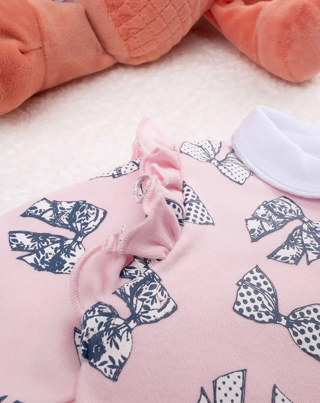 Prenatal Abiti Completi E Tutine-Tutina Bimba "Fiocchi” Rosa