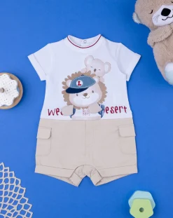 Prenatal Abiti Completi E Tutine-Tutina Bimbo Effetto Doppio "Desert”