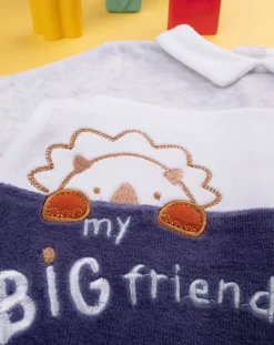 Prenatal Abiti Completi E Tutine-Tutina Ciniglia Bimbo Bianco/Blu